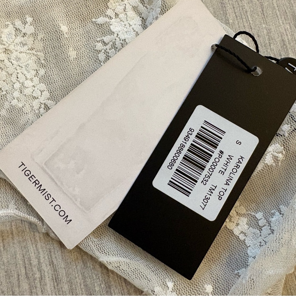NWT, Tiger Mist Karolina Top, Sz S - Picture 11 of 12